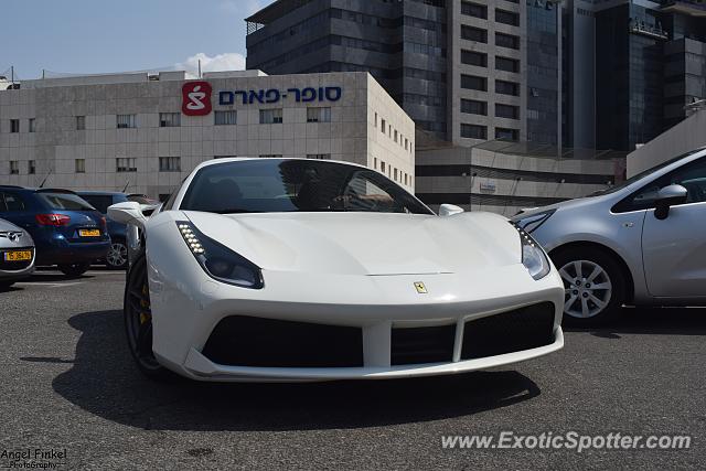 Ferrari 488 GTB spotted in Ashdod, Israel