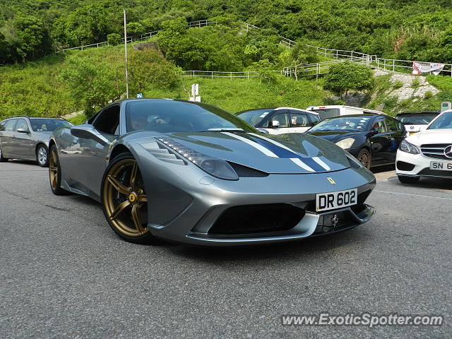 Ferrari 458 Italia spotted in Hong Kong, China