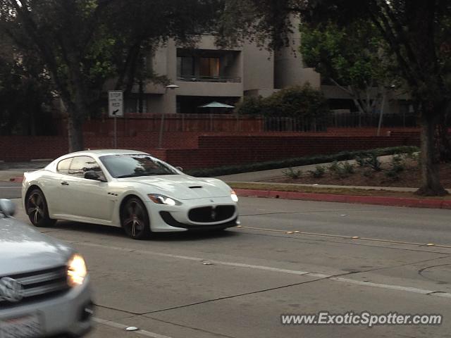 Maserati GranTurismo spotted in Pasadena, California