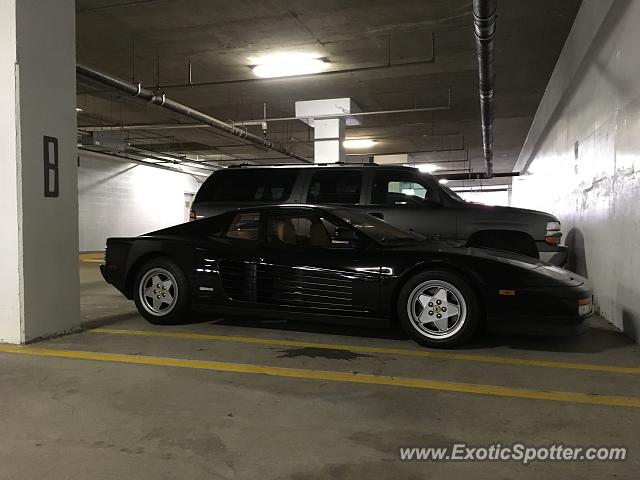 Ferrari Testarossa spotted in McLean, Virginia