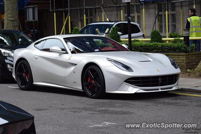 Ferrari F12 spotted in London, United Kingdom