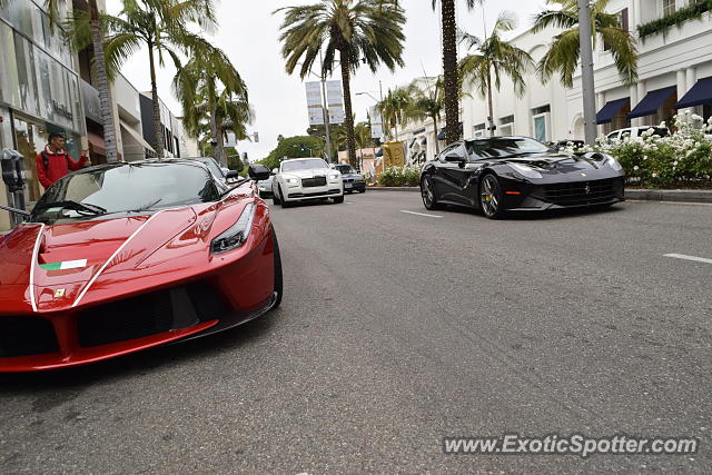 Ferrari F12 spotted in Beverly Hills, California