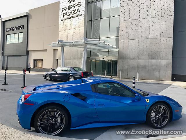 Ferrari 488 GTB spotted in Buckhead, Georgia