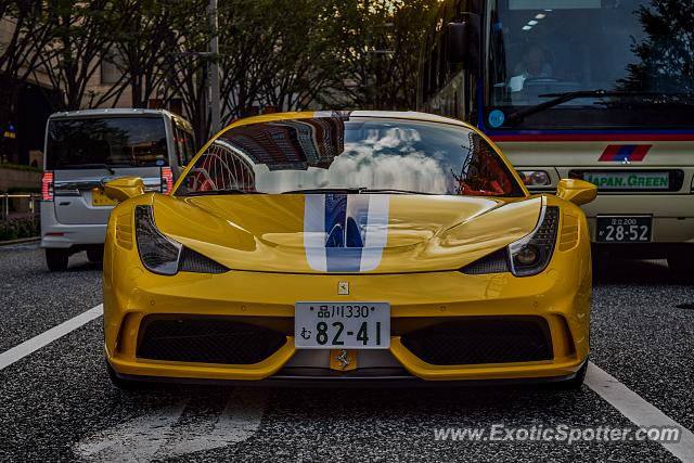 Ferrari 458 Italia spotted in Tokyo, Japan