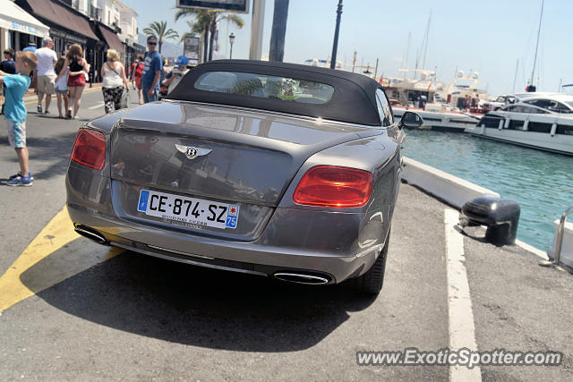 Bentley Continental spotted in Puerto Banus, Spain