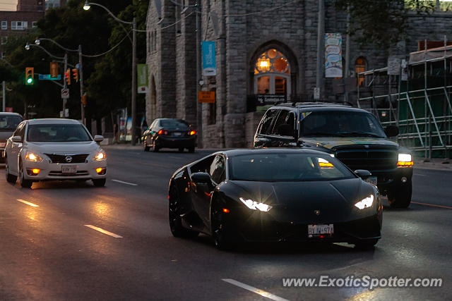 Lamborghini Huracan spotted in Toronto, Canada