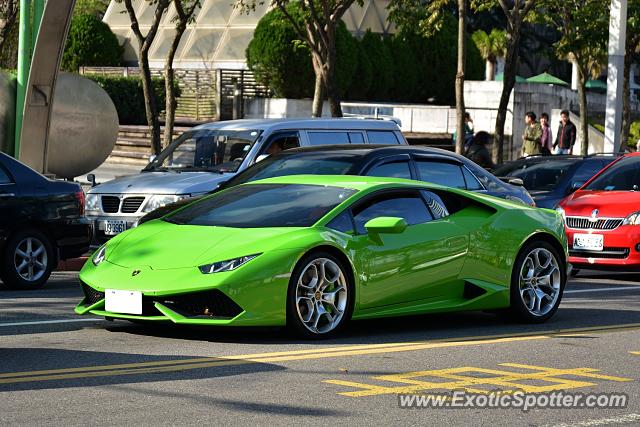 Lamborghini Huracan spotted in Taipei, Taiwan