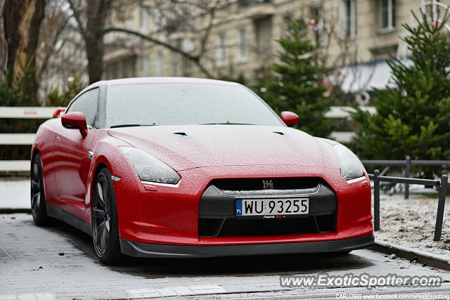 Nissan GT-R spotted in Warsaw, Poland