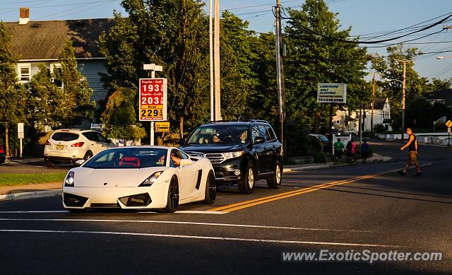 Lamborghini Gallardo spotted in Long Branch, New Jersey