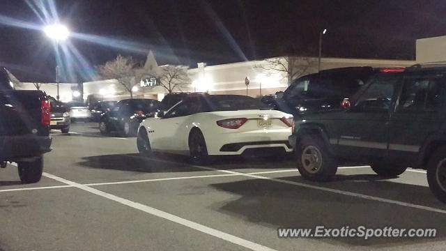 Maserati GranCabrio spotted in Brick, New Jersey