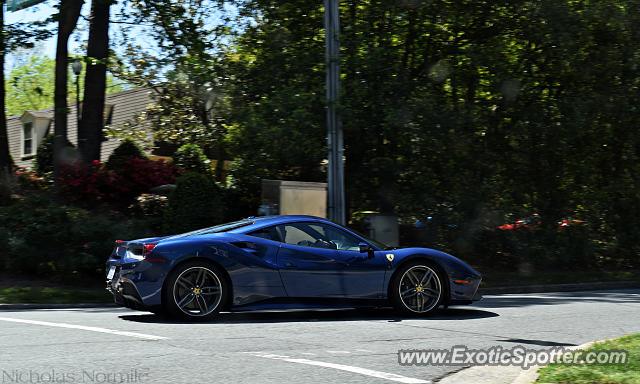 Ferrari 488 GTB spotted in Charlotte, North Carolina