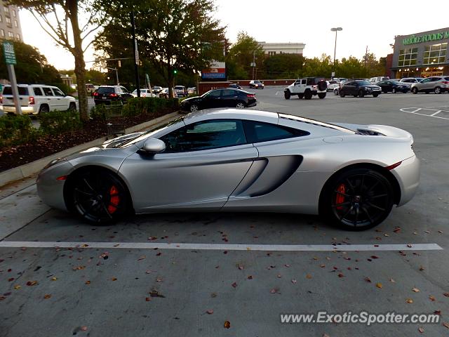 Mclaren MP4-12C spotted in Atlanta, Georgia