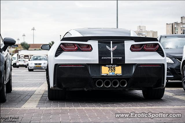 Chevrolet Corvette Z06 spotted in Ashdod, Israel