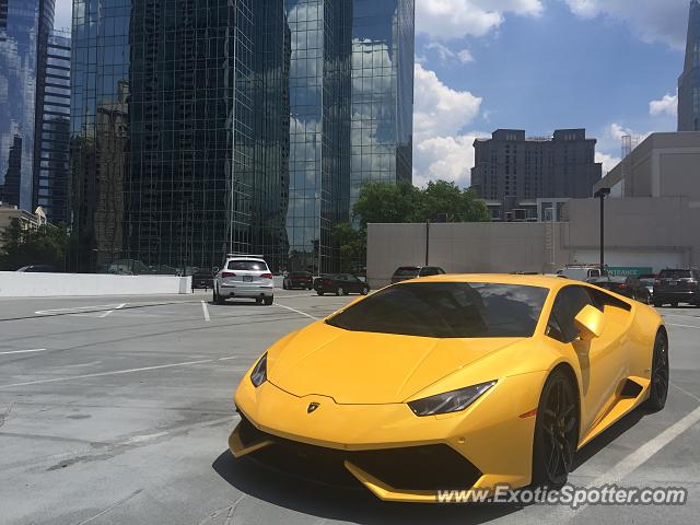 Lamborghini Huracan spotted in Buckhead, Georgia