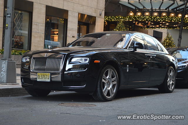 Rolls-Royce Ghost spotted in Manhattan, New York