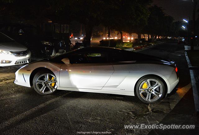 Lamborghini Gallardo spotted in Chandigarh, India