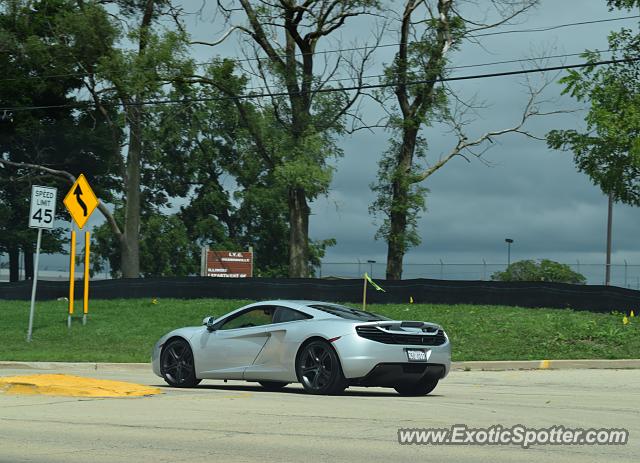 Mclaren MP4-12C spotted in Naperville, Illinois