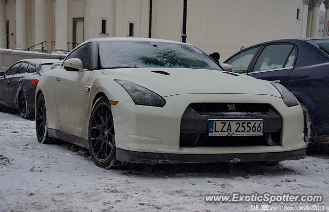 Nissan GT-R spotted in Warsaw, Poland