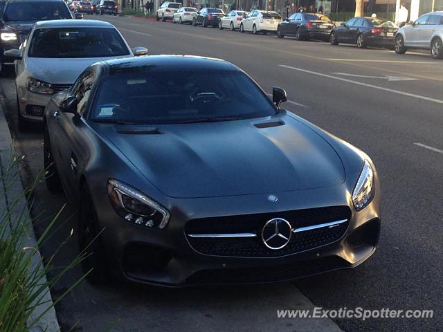 Mercedes AMG GT spotted in Beverly Hills, California