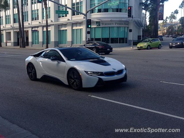 BMW I8 spotted in Beverly Hills, California