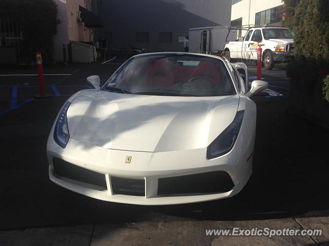 Ferrari 488 GTB spotted in Beverly Hills, California