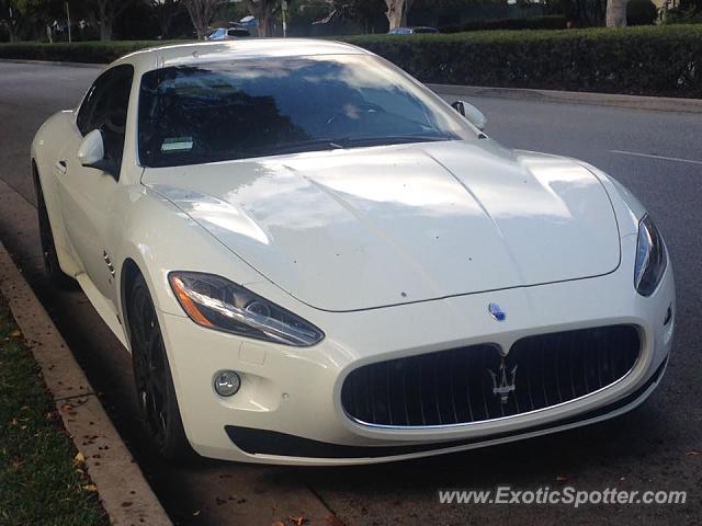 Maserati GranTurismo spotted in Beverly Hills, California