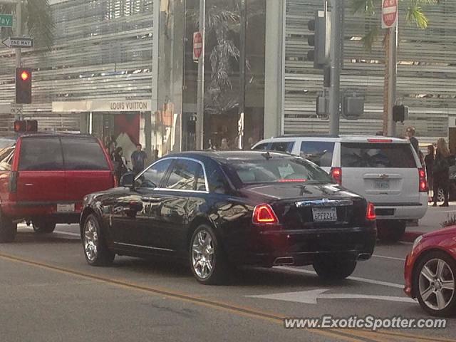 Rolls-Royce Ghost spotted in Beverly Hills, California