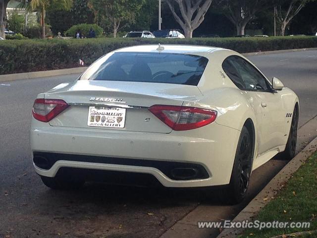 Maserati GranTurismo spotted in Beverly Hills, California