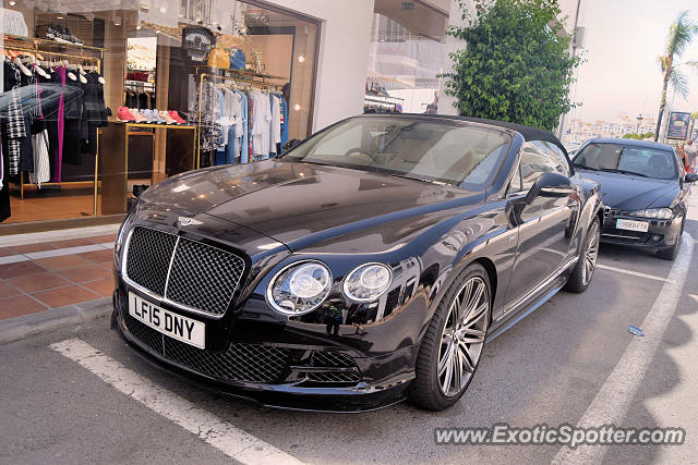 Bentley Continental spotted in Puerto Banus, Spain