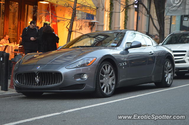 Maserati GranTurismo spotted in Manhattan, New York