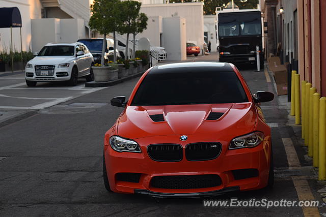 BMW M5 spotted in Beverly Hills, California