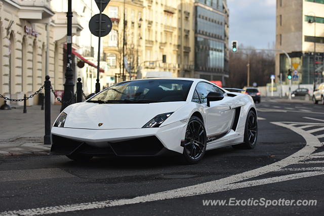 Lamborghini Gallardo spotted in Warsaw, Poland