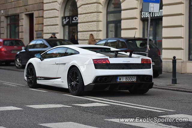 Lamborghini Gallardo spotted in Warsaw, Poland