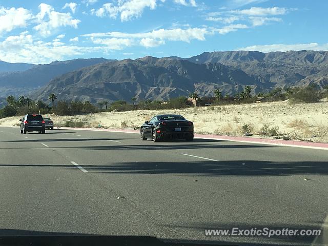 Ferrari California spotted in Palm Springs, California