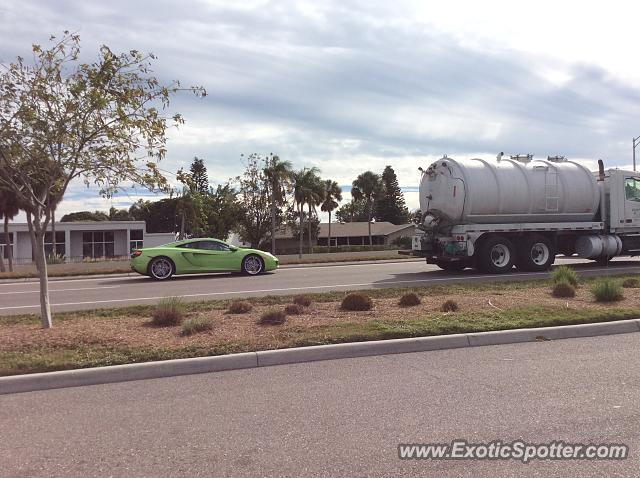 Mclaren MP4-12C spotted in Sarasota, Florida