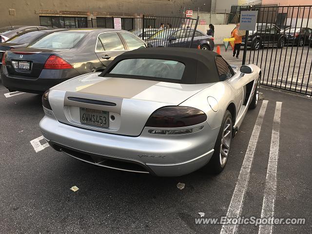 Dodge Viper spotted in Los Angeles, California