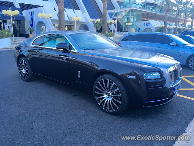 Rolls-Royce Wraith spotted in Vilamoura, Portugal