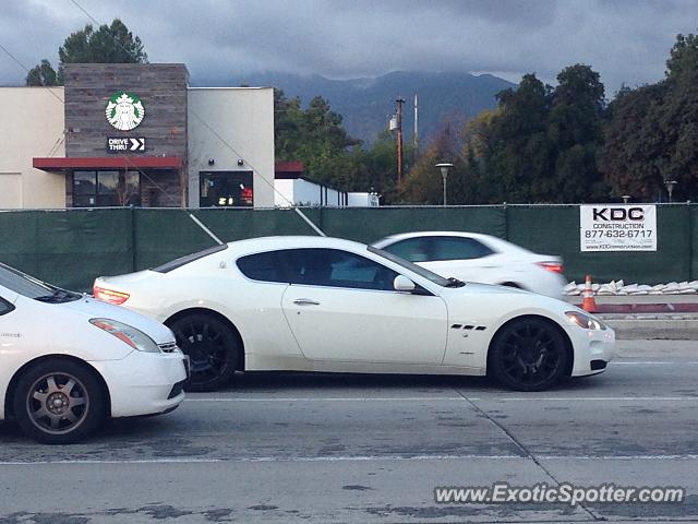 Maserati GranTurismo spotted in Las Tunas, California