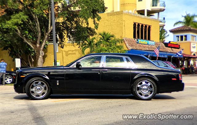 Rolls-Royce Phantom spotted in Fort Lauderdale, Florida