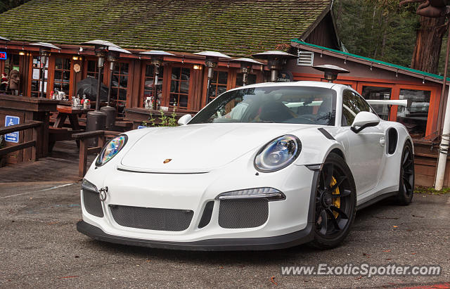 Porsche 911 GT3 spotted in Woodside, California