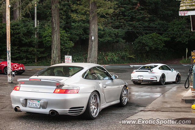 Porsche 911 GT3 spotted in Woodside, California