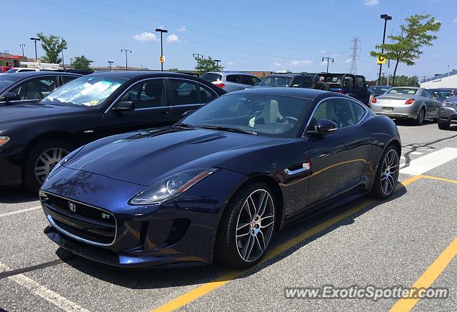 Jaguar F-Type spotted in Secaucus, New Jersey