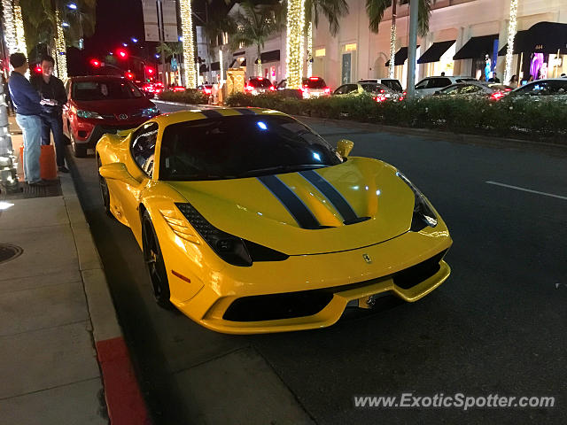 Ferrari 458 Italia spotted in Beverly Hills, California