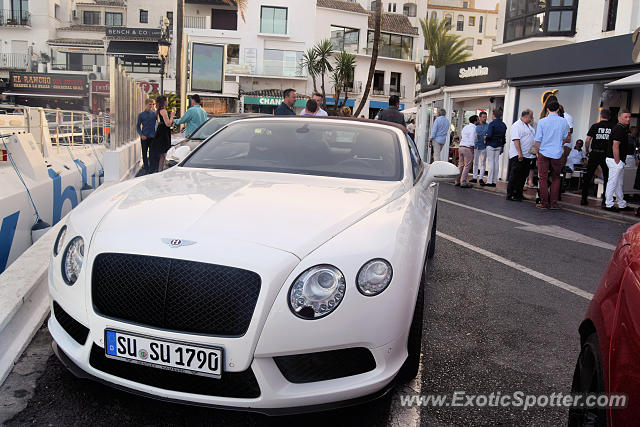 Bentley Continental spotted in Puerto Banus, Spain