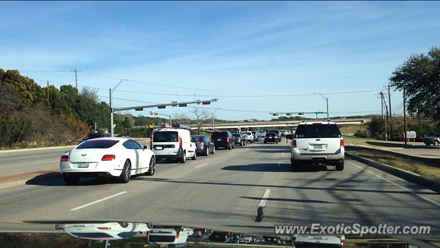 Bentley Continental spotted in Austin, Texas