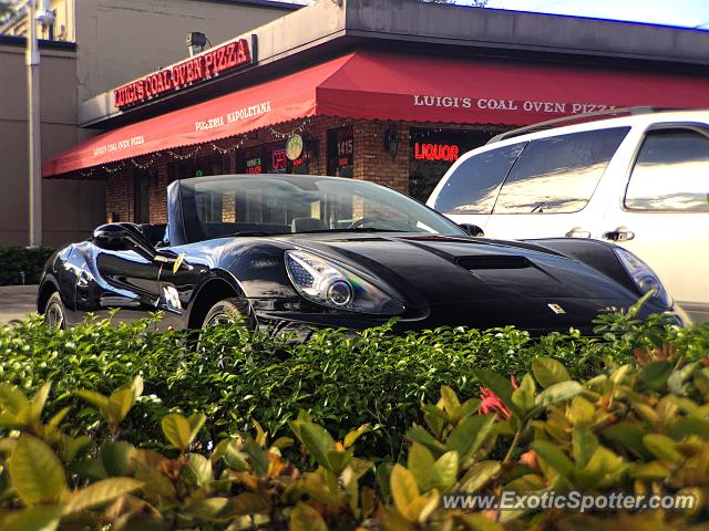 Ferrari California spotted in Fort Lauderdale, Florida