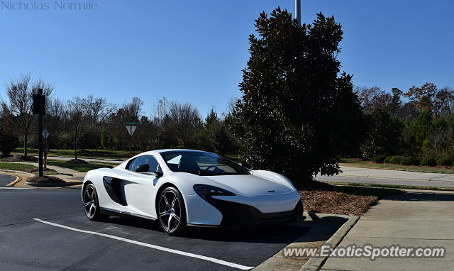 Mclaren 650S spotted in Cary, North Carolina