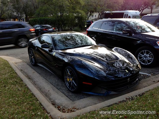 Ferrari F12 spotted in Austin, Texas