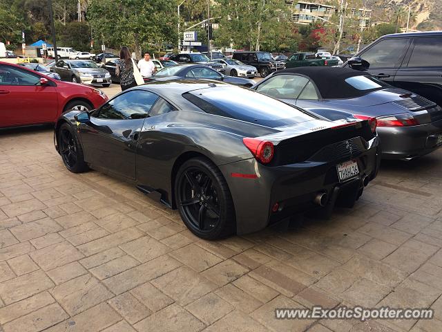 Ferrari 458 Italia spotted in Los Angeles, California