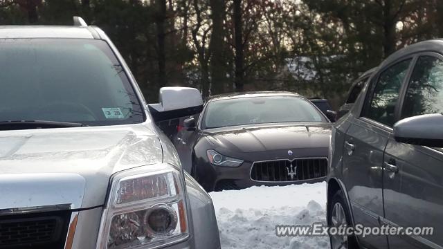 Maserati Ghibli spotted in Brick, New Jersey